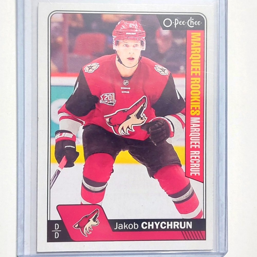 Jacob Chychrun Marquee Rookies 2016/17 Rookie Card #691 Arizona Coyotes